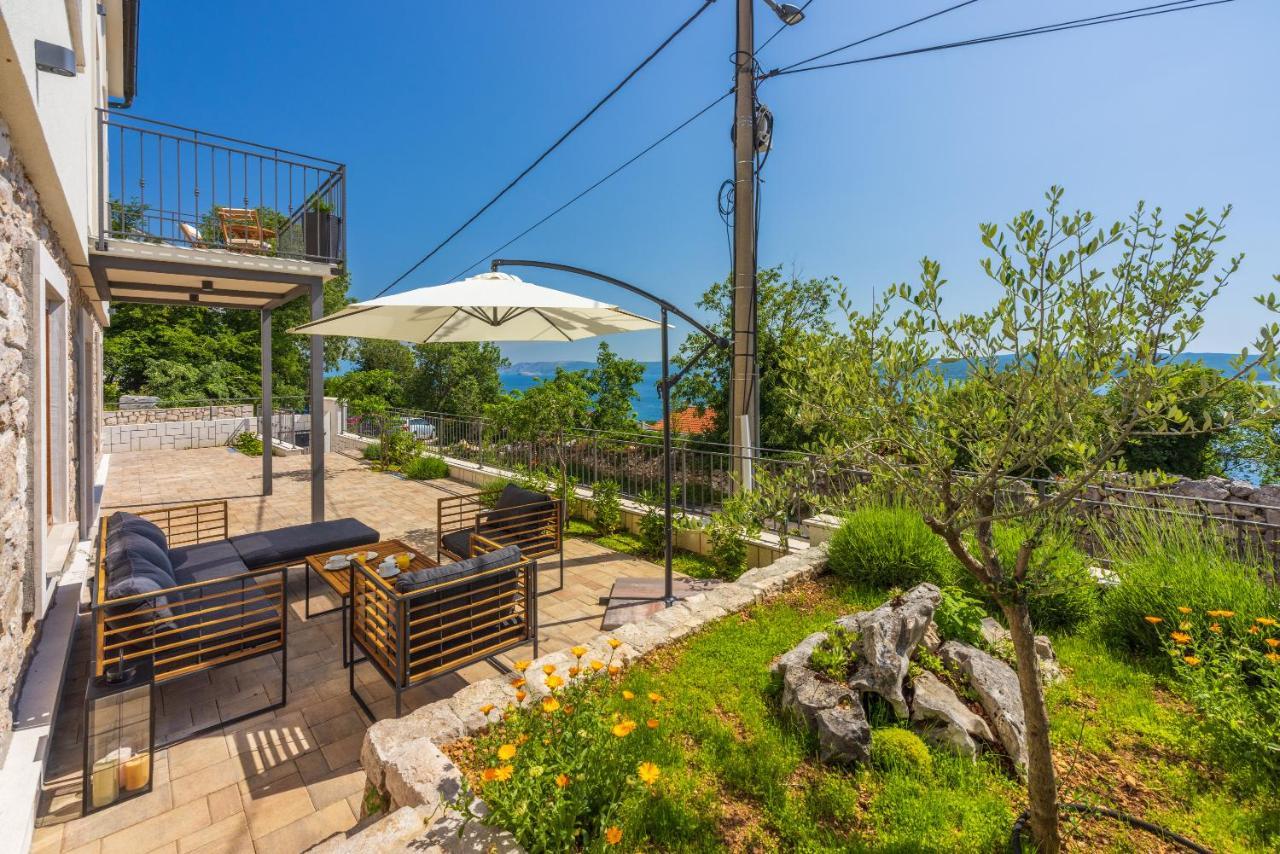 Villa Antani With Heated Pool, Sauna & Jacuzzi Crikvenica Luaran gambar