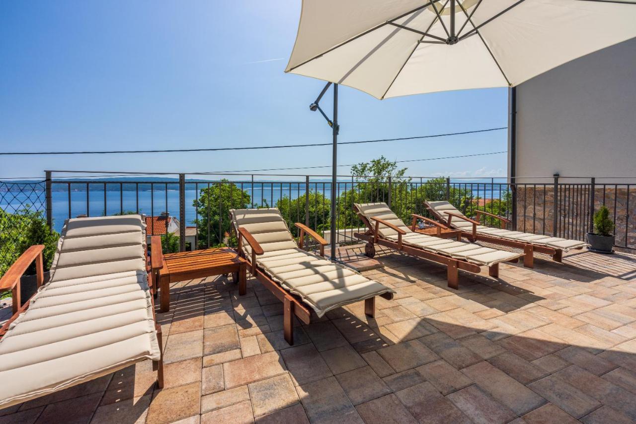 Villa Antani With Heated Pool, Sauna & Jacuzzi Crikvenica Luaran gambar